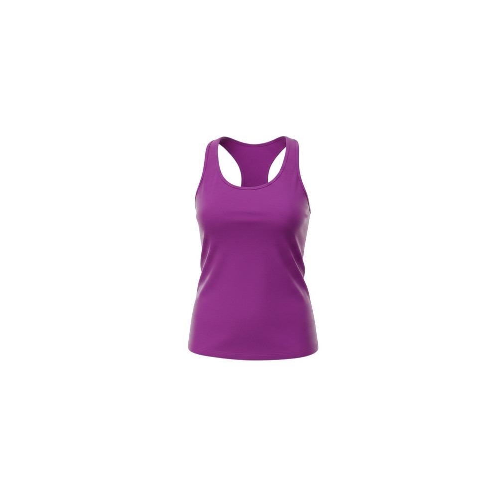 Rue21 Tank Top Womens Medium Purple Racerback Scoop Neck Stretch Activewear